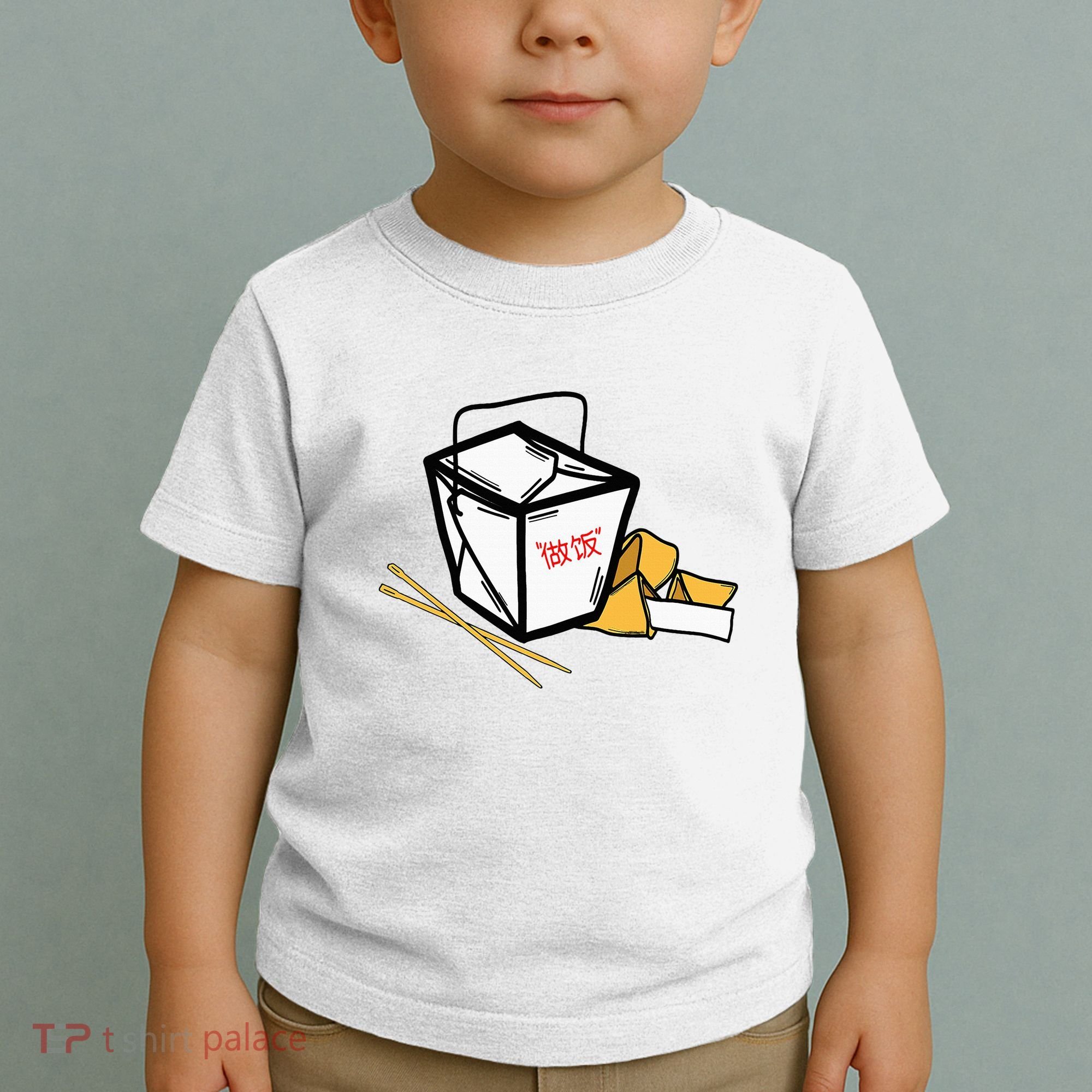 Chinese Take Out Fortune Cookie Asian Inspired Toddler T-Shirt