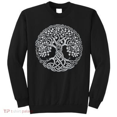 Celtic Tree Of Life Or Gaelic Knotwork Art Oak Sweatshirt