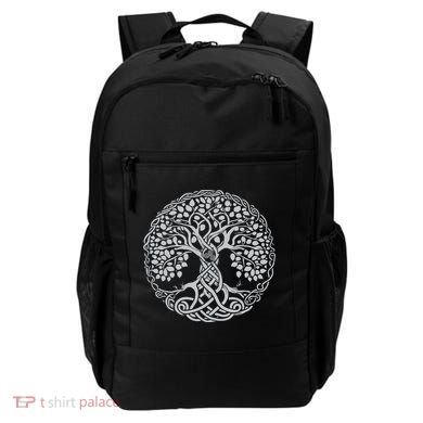 Celtic Tree Of Life Or Gaelic Knotwork Art Oak Backpack