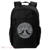 Celtic Tree Of Life Or Gaelic Knotwork Art Oak Backpack thumb 0