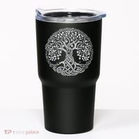Celtic Tree Of Life Or Gaelic Knotwork Art Oak Tumbler thumb 0