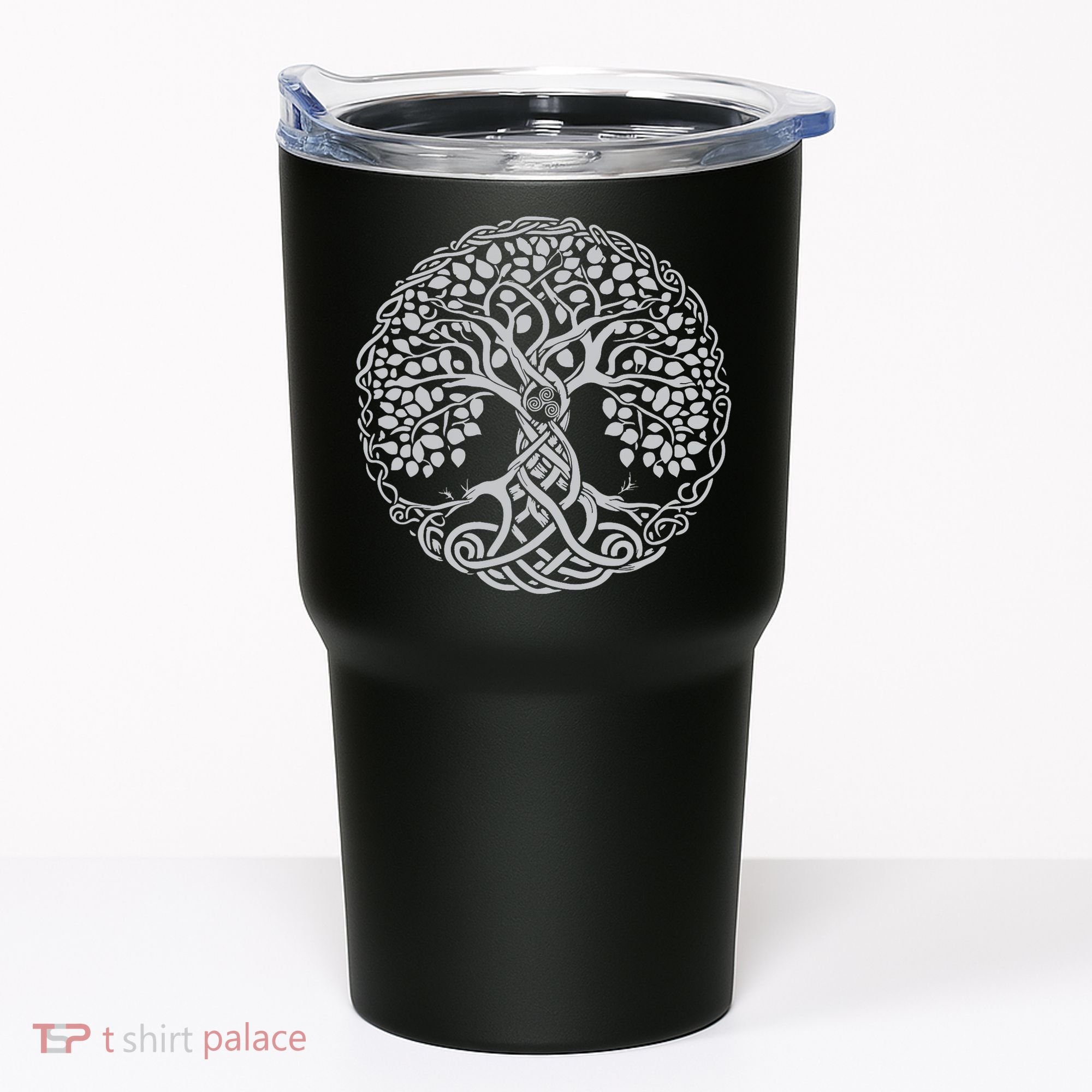Celtic Tree Of Life Or Gaelic Knotwork Art Oak Tumbler