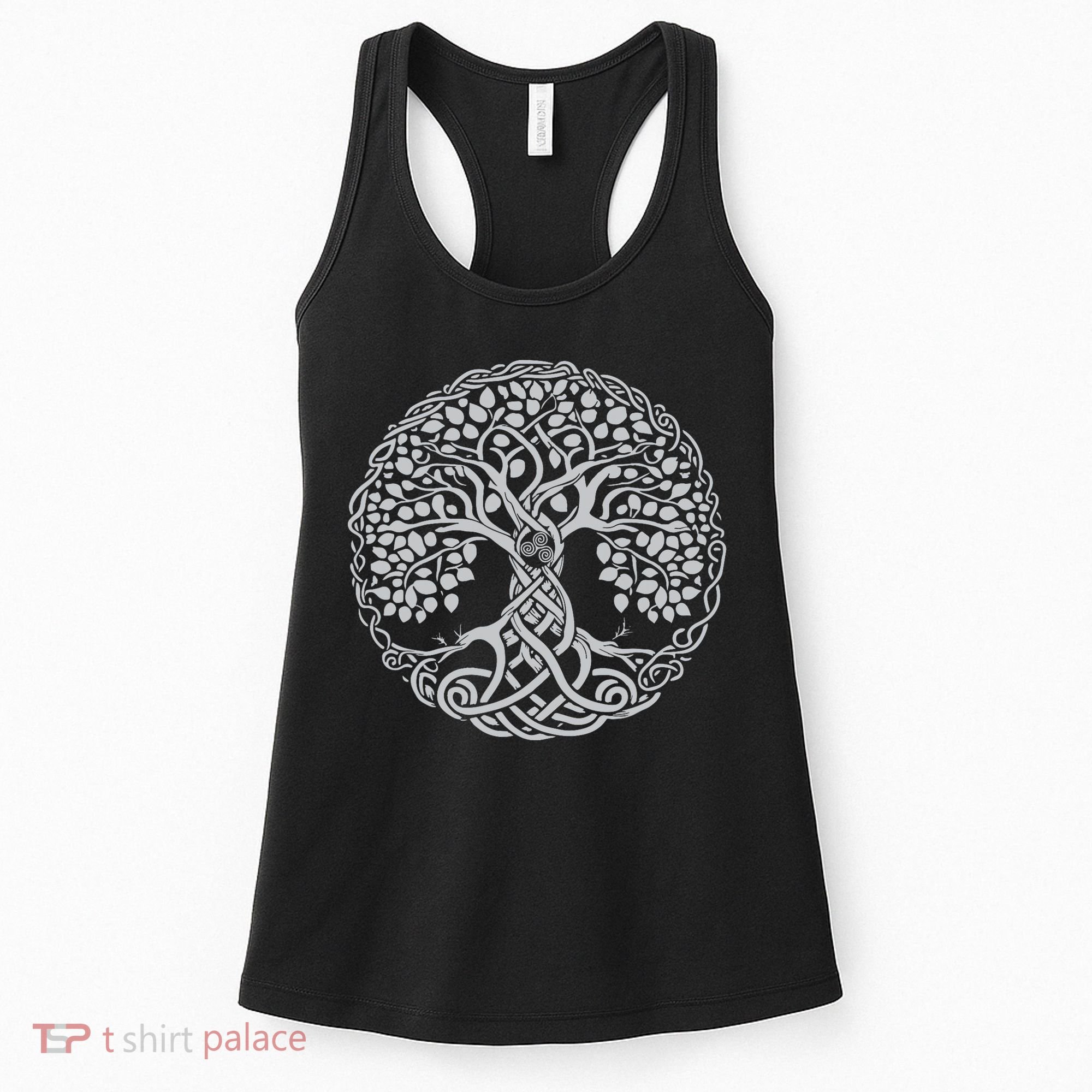 Celtic Tree Of Life Or Gaelic Knotwork Art Oak Women's Tank Top