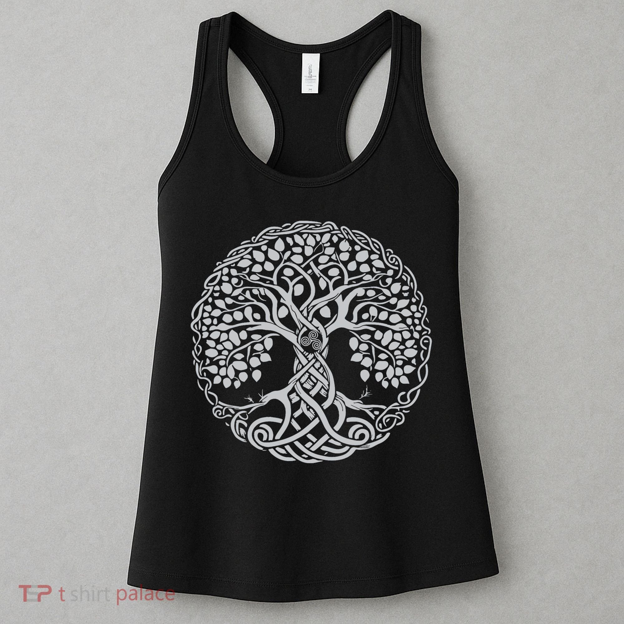 Celtic Tree Of Life Or Gaelic Knotwork Art Oak Women's Tank Top