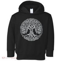 Celtic Tree Of Life Or Gaelic Knotwork Art Oak Toddler Hoodie thumb 0
