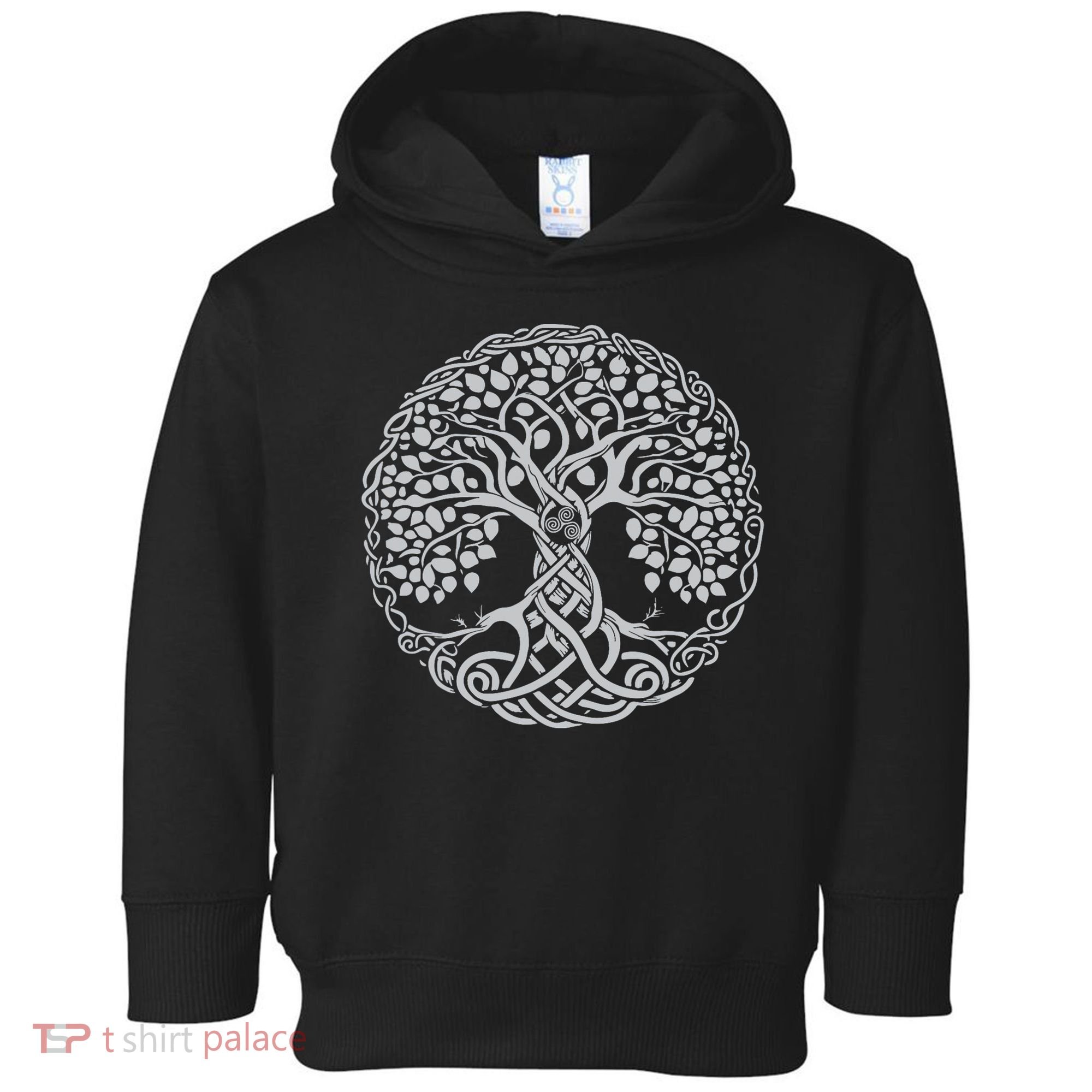 Celtic Tree Of Life Or Gaelic Knotwork Art Oak Toddler Hoodie
