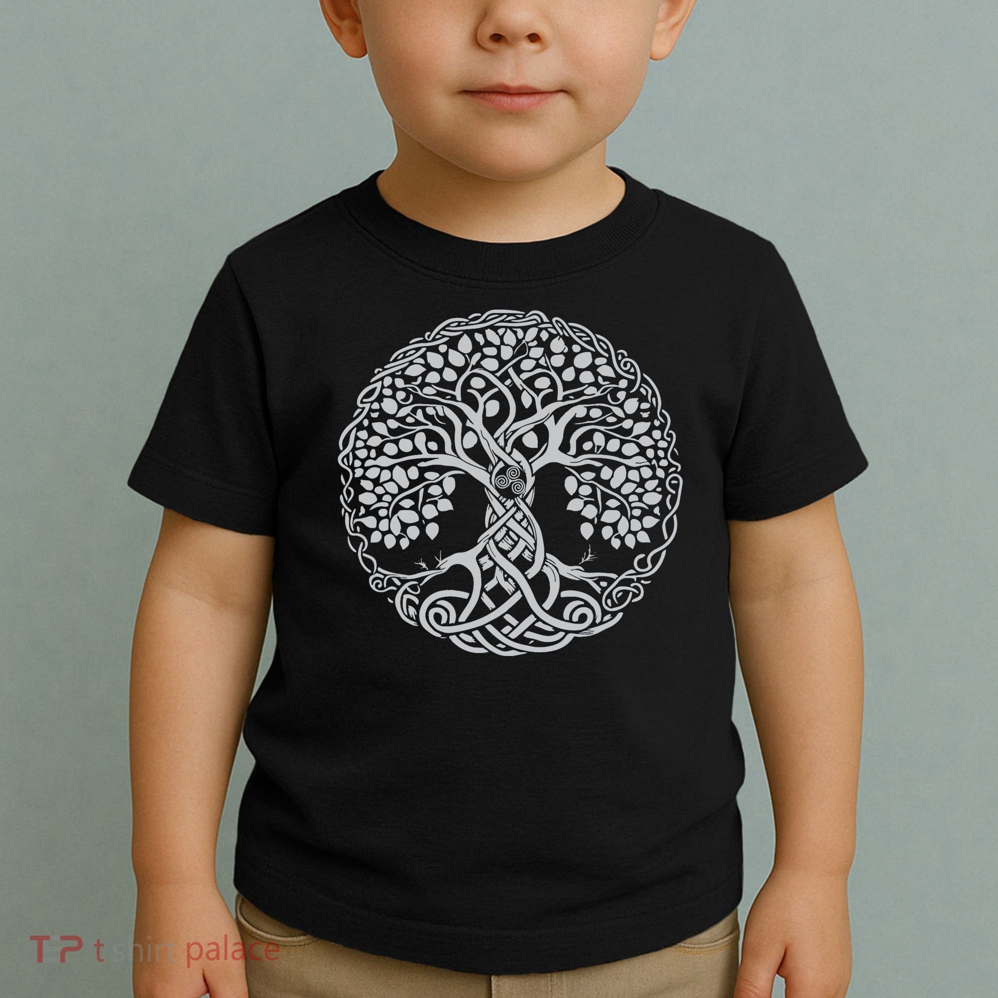 Celtic Tree Of Life Or Gaelic Knotwork Art Oak Toddler T-Shirt