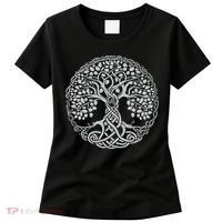 Celtic Tree Of Life Or Gaelic Knotwork Art Oak Women's T-Shirt thumb 0