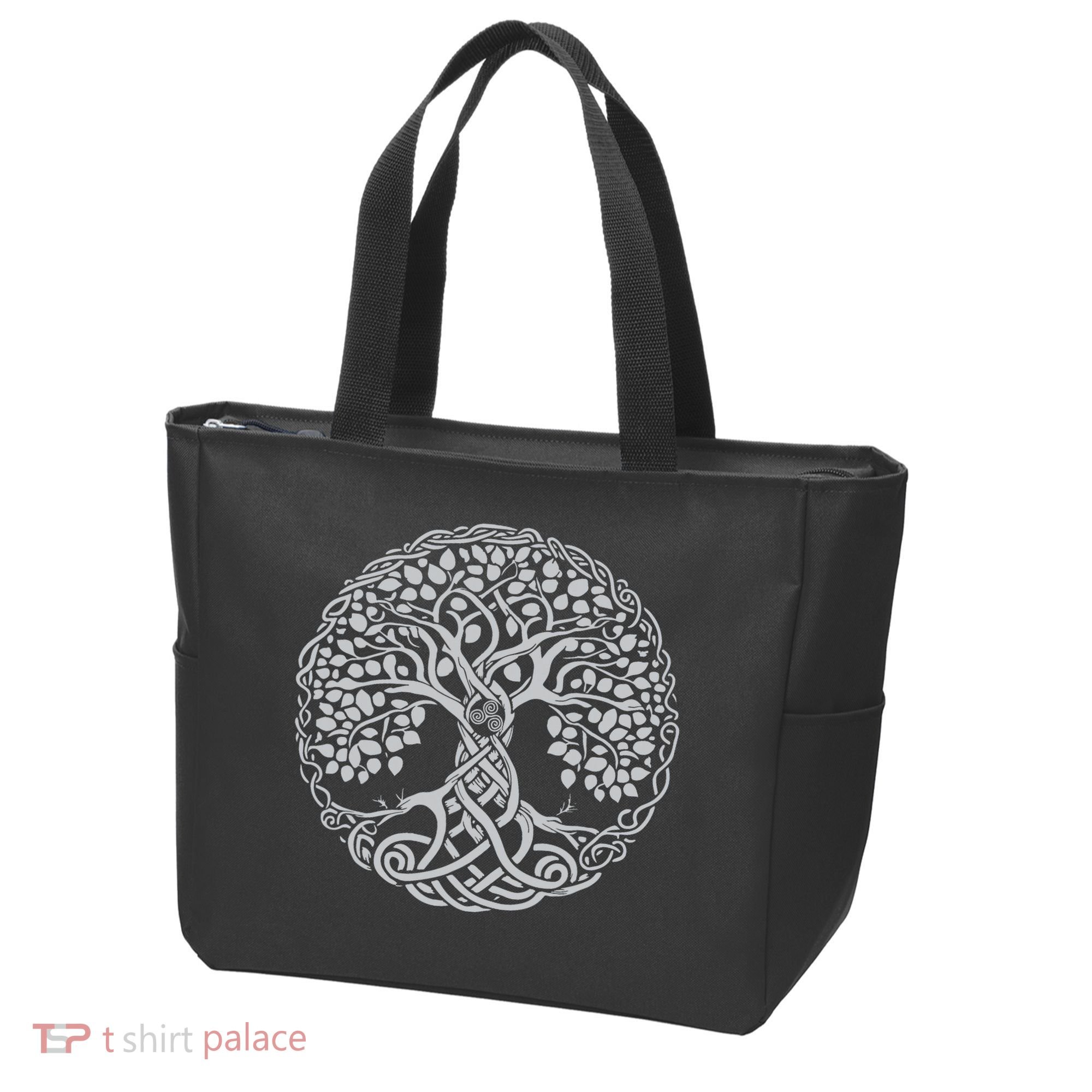 Celtic Tree Of Life Or Gaelic Knotwork Art Oak Tote Bag