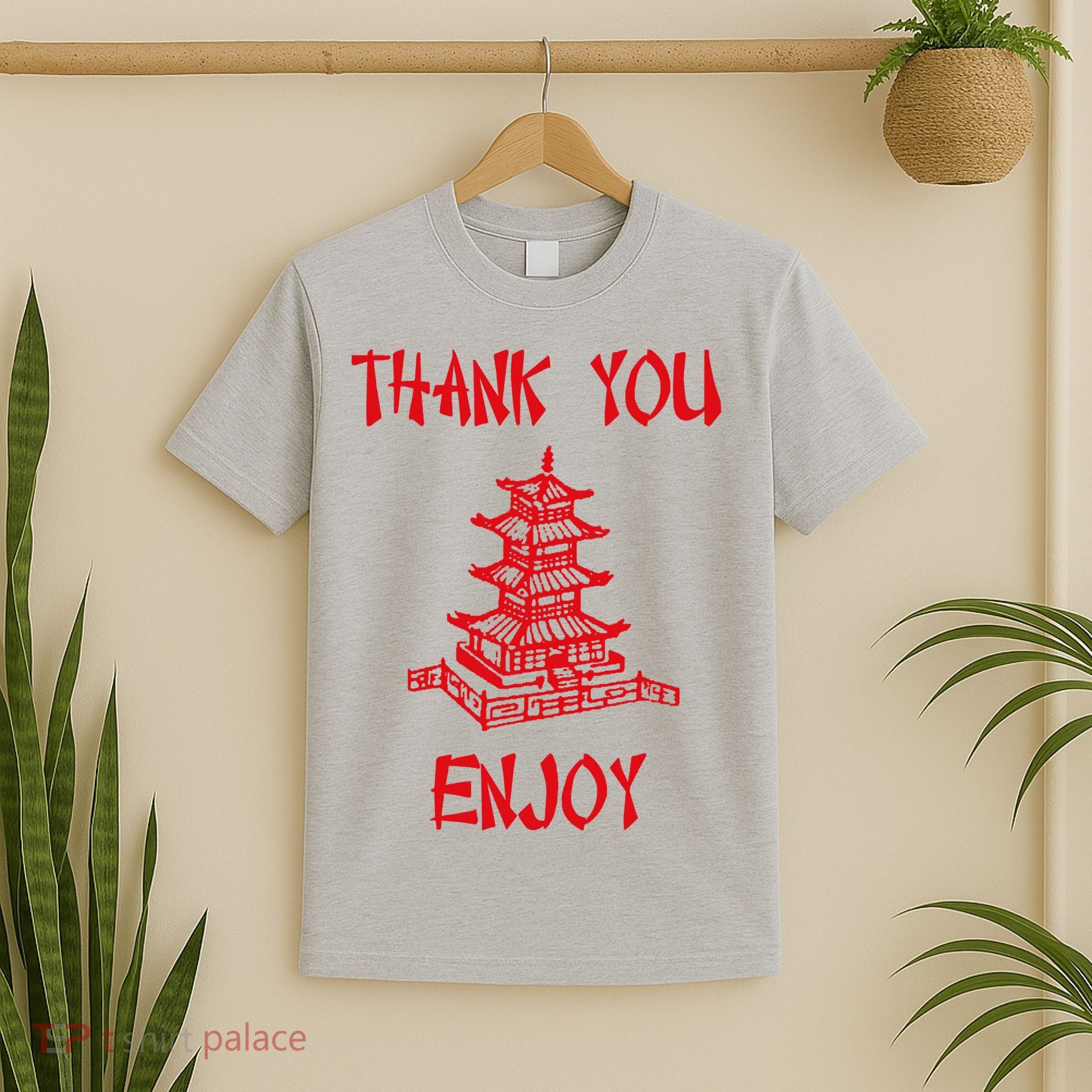 Chinese Take Out Thank You Enjoy Halloween 2020 Costume T-Shirt
