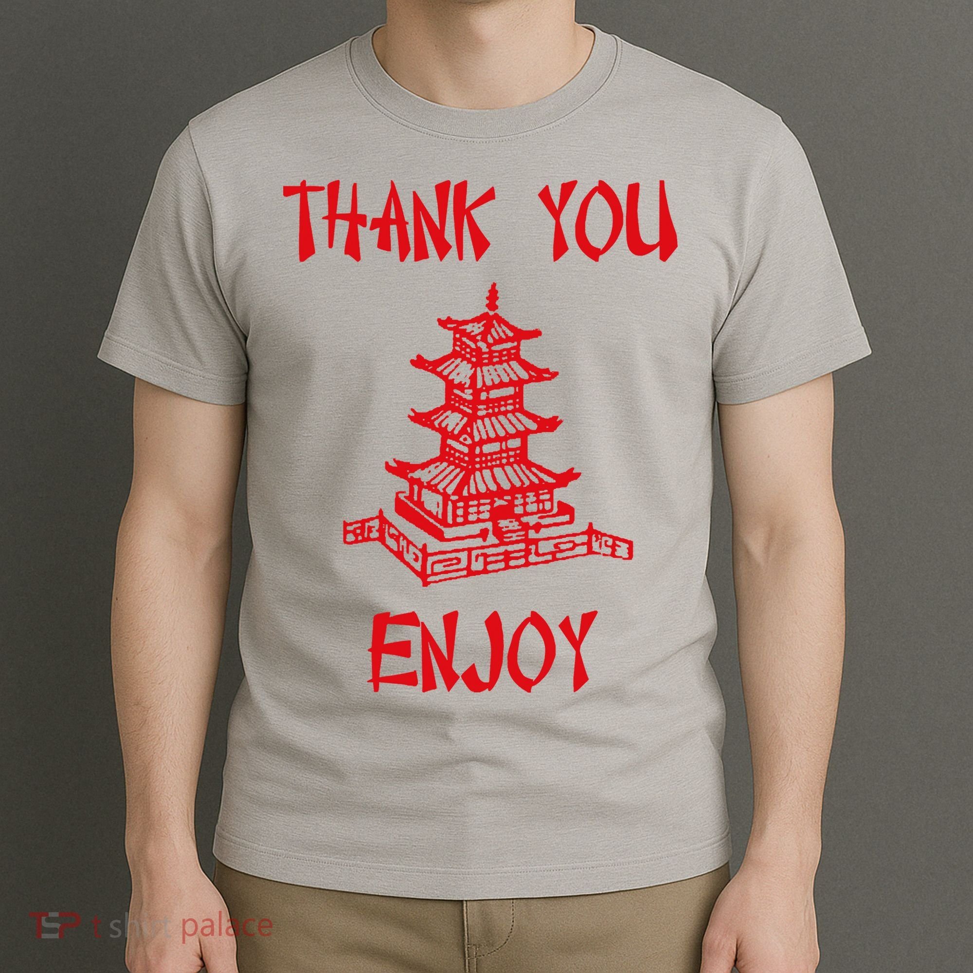 Chinese Take Out Thank You Enjoy Halloween 2020 Costume T-Shirt