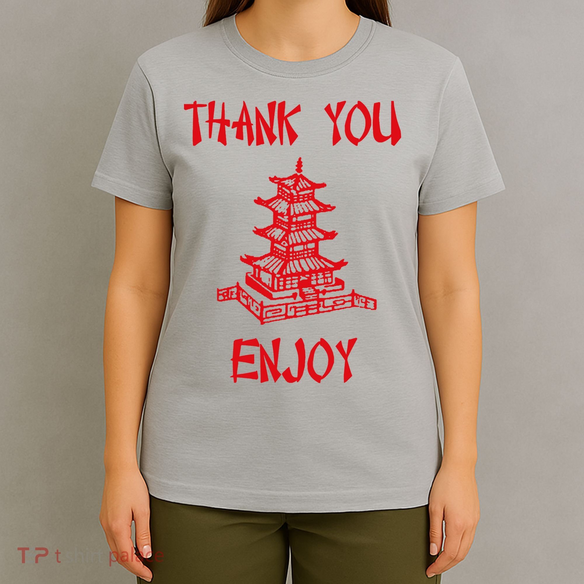 Chinese Take Out Thank You Enjoy Halloween 2020 Costume T-Shirt