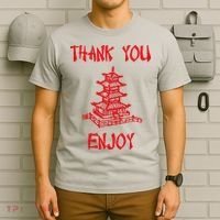 Chinese Take Out Thank You Enjoy Halloween 2020 Costume T-Shirt thumb 6