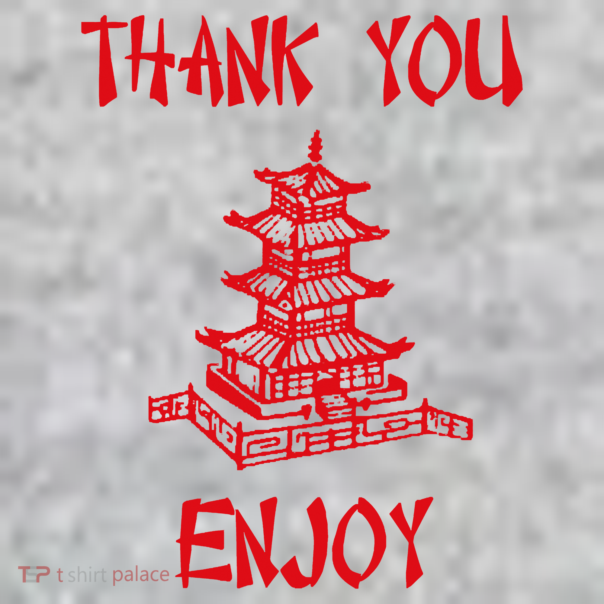 Chinese Take Out Thank You Enjoy Halloween 2020 Costume T-Shirt
