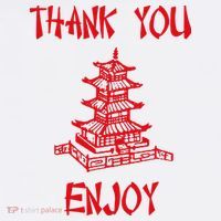 Chinese Take Out Thank You Enjoy Halloween 2020 Costume Women's Tank Top thumb 5