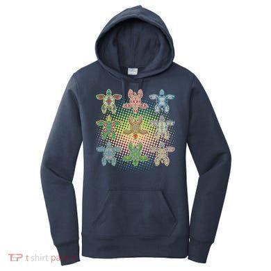 Colorful Tribal Pattern Sea Turtles Women's Hoodie