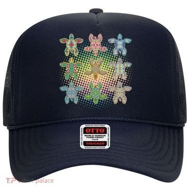 Colorful Tribal Pattern Sea Turtles Hat