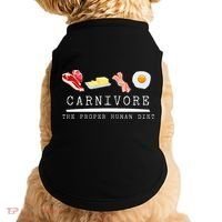 Carnivore The Proper Human Diet Beef Butter Bacon Eggs Doggie Tank thumb 0