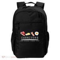 Carnivore The Proper Human Diet Beef Butter Bacon Eggs Backpack thumb 0
