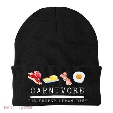 Carnivore The Proper Human Diet Beef Butter Bacon Eggs Beanie