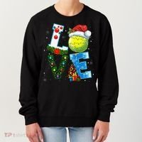 Christmas Tennis Players Lovers Xmas Women's Sweatshirt thumb 0