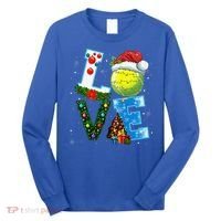 Christmas Tennis Players Lovers Xmas Long Sleeve Shirt thumb 0