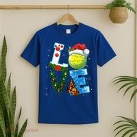 Christmas Tennis Players Lovers Xmas T-Shirt thumb 2