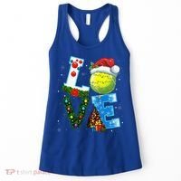 Christmas Tennis Players Lovers Xmas Women's Tank Top thumb 0