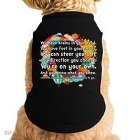 Cute The Places You'll Go Reading Book Fan Doggie Tank thumb 0