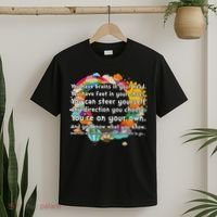 Cute The Places You'll Go Reading Book Fan T-Shirt thumb 2