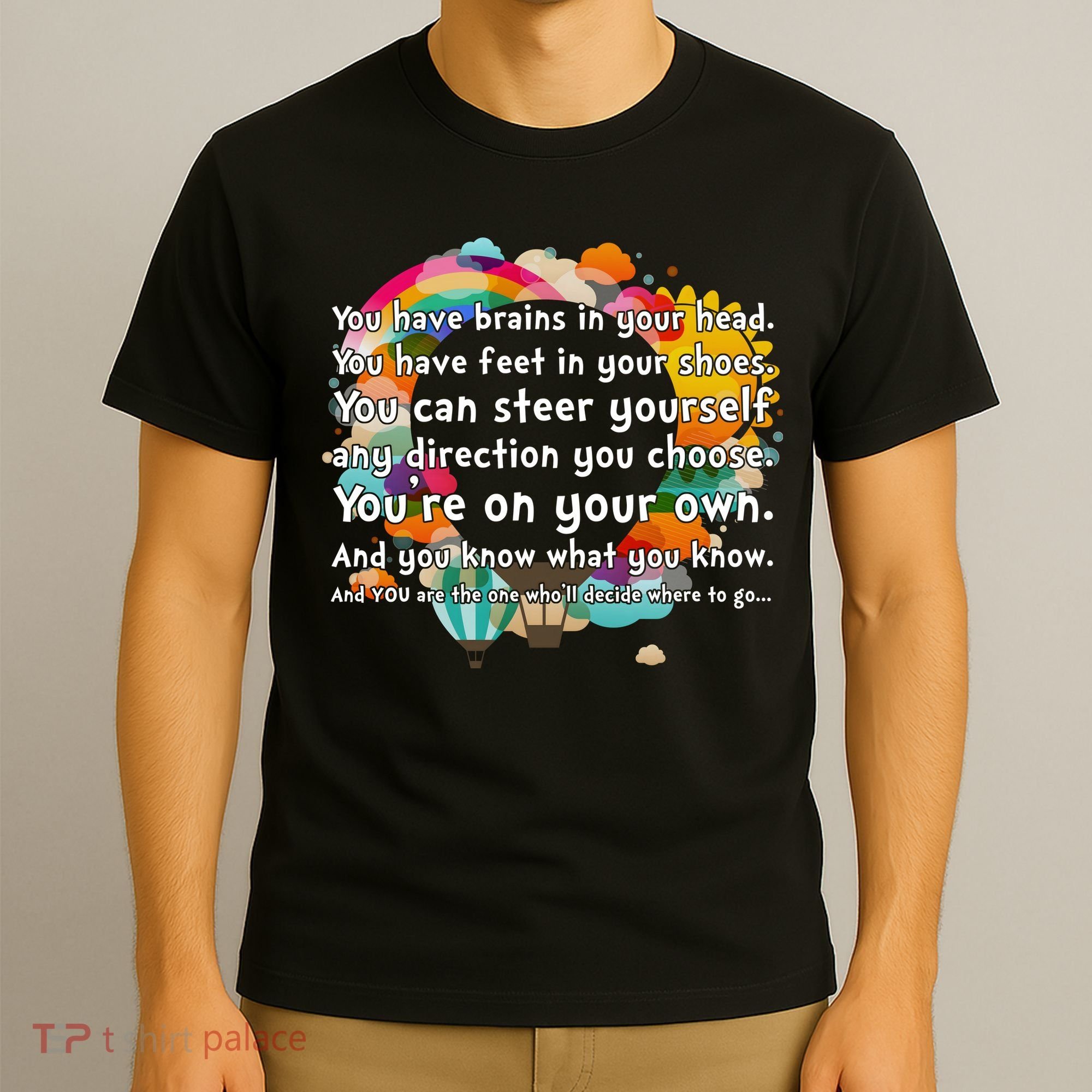 Cute The Places You'll Go Reading Book Fan T-Shirt
