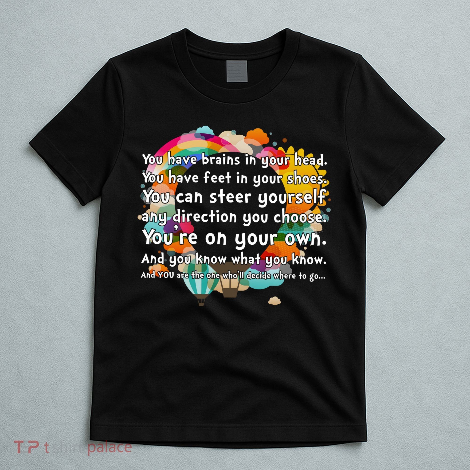 Cute The Places You'll Go Reading Book Fan T-Shirt