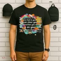 Cute The Places You'll Go Reading Book Fan T-Shirt thumb 6