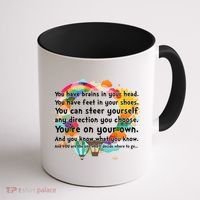 Cute The Places You'll Go Reading Book Fan Coffee Mug thumb 1