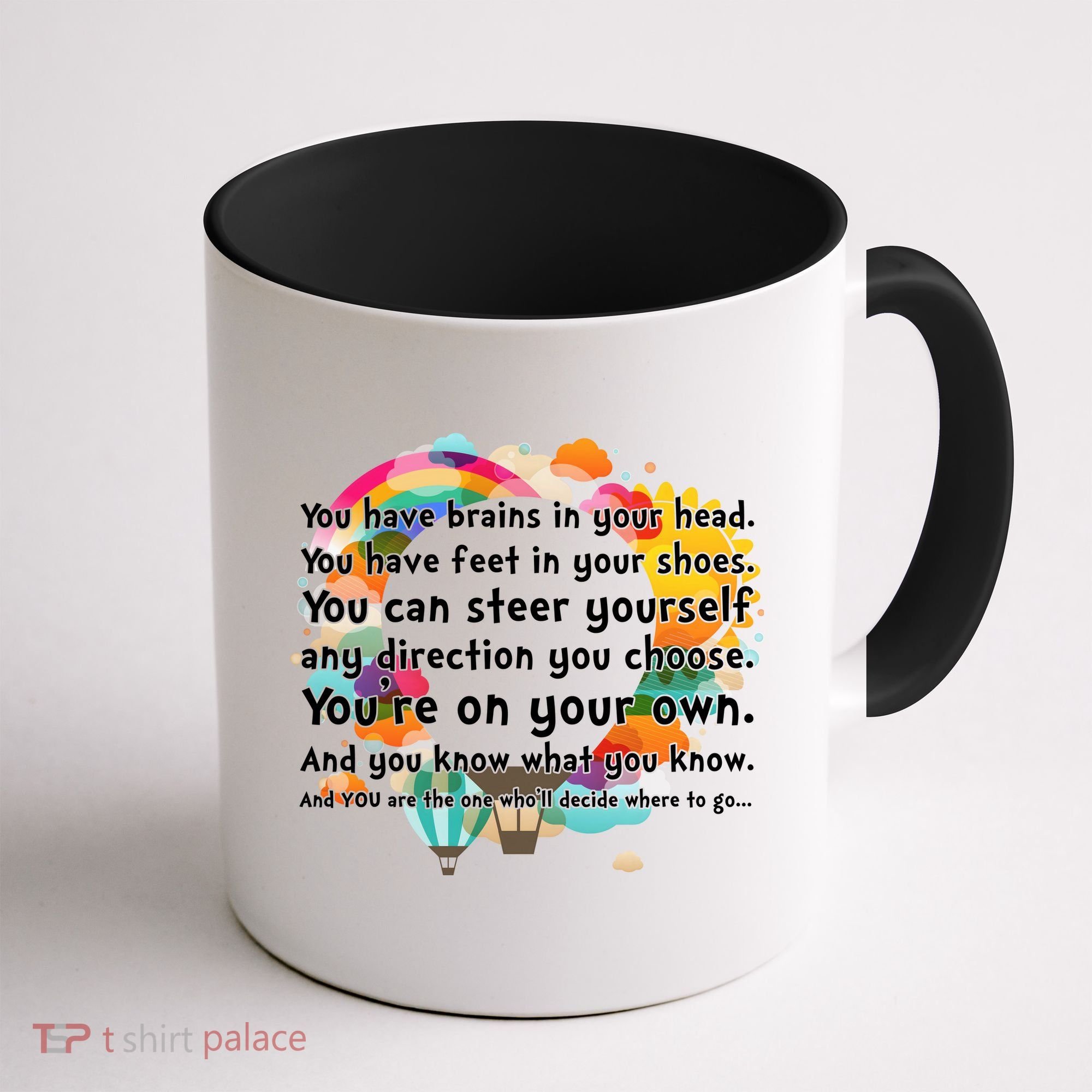 Cute The Places You'll Go Reading Book Fan Coffee Mug
