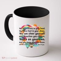 Cute The Places You'll Go Reading Book Fan Coffee Mug thumb 0