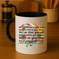 Cute The Places You'll Go Reading Book Fan Coffee Mug thumb 4