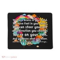 Cute The Places You'll Go Reading Book Fan Mousepad thumb 0