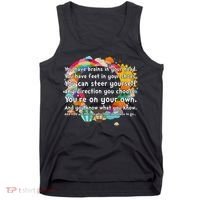 Cute The Places You'll Go Reading Book Fan Tank Top thumb 0