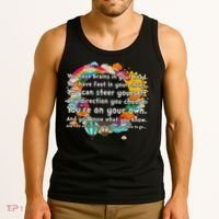 Cute The Places You'll Go Reading Book Fan Tank Top thumb 3