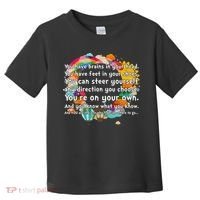 Cute The Places You'll Go Reading Book Fan Toddler T-Shirt thumb 0