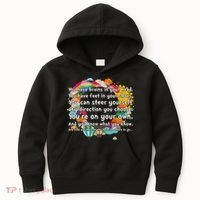 Cute The Places You'll Go Reading Book Fan Kids Hoodie thumb 0