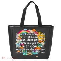 Cute The Places You'll Go Reading Book Fan Tote Bag thumb 0