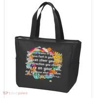 Cute The Places You'll Go Reading Book Fan Tote Bag thumb 3