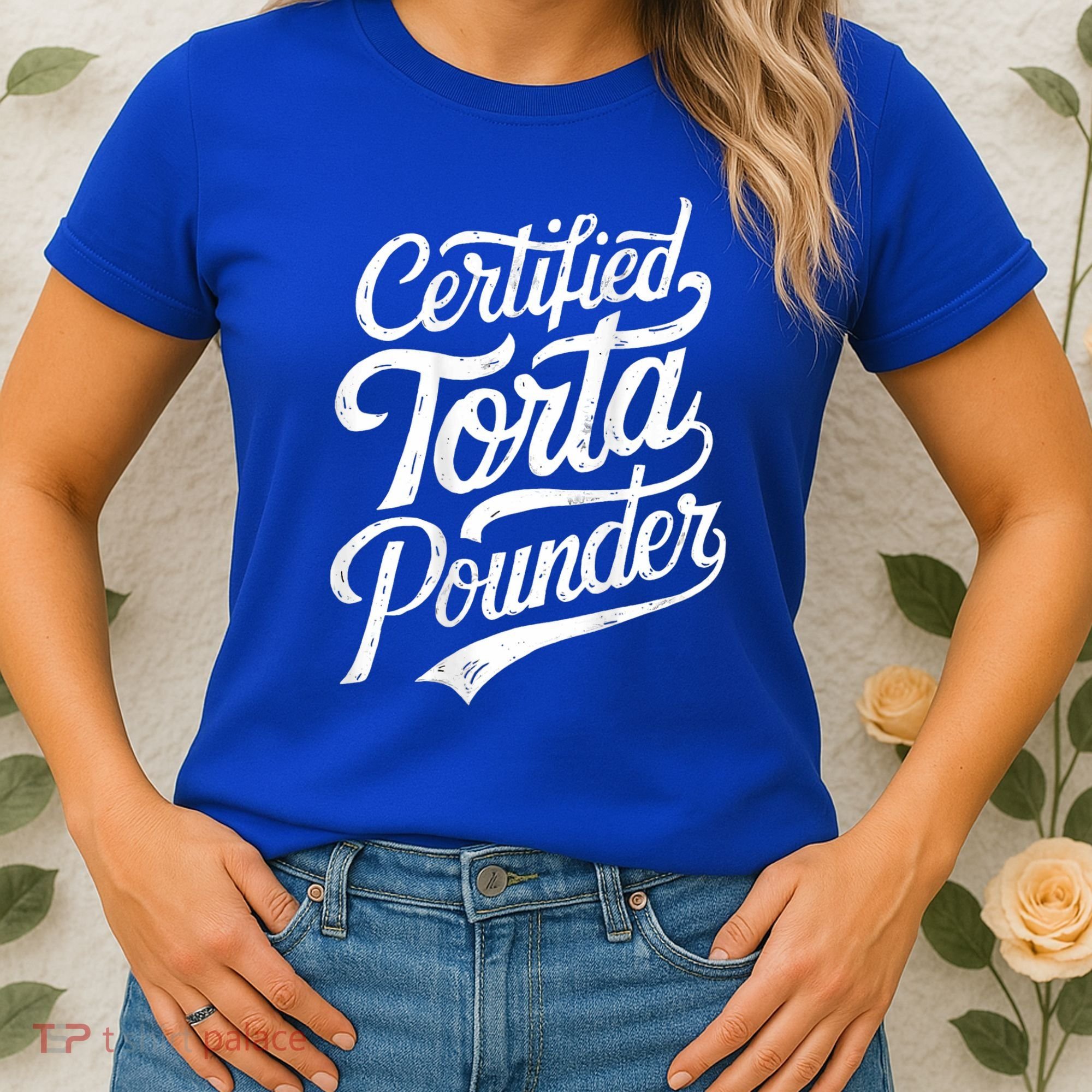 Certified Torta Pounder Funny Torta Pounder On Back Women's T-Shirt