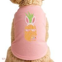 Cool Thug Pineapple Easter Bunny Eggs Fruit Lover Gift Doggie Tank thumb 0