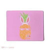 Cool Thug Pineapple Easter Bunny Eggs Fruit Lover Gift Mousepad thumb 0