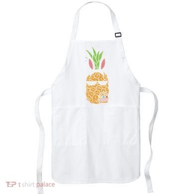 Cool Thug Pineapple Easter Bunny Eggs Fruit Lover Gift Apron