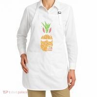 Cool Thug Pineapple Easter Bunny Eggs Fruit Lover Gift Apron thumb 2