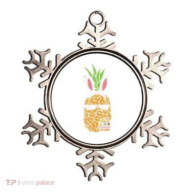 Cool Thug Pineapple Easter Bunny Eggs Fruit Lover Gift Ornament
